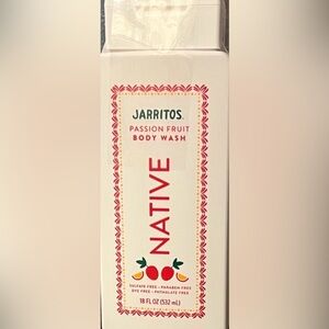 Native Limited Edition Jarritos Passion Fruit Body Wash One Brand New Bottle!